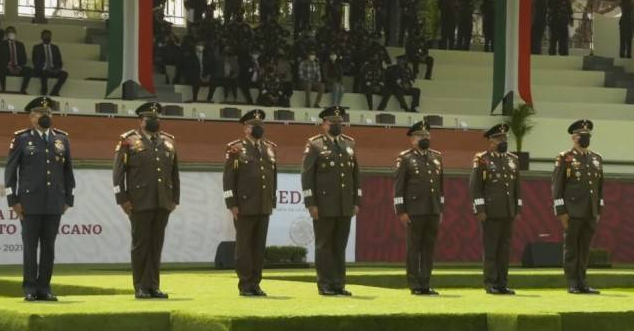 Nuevos generales de División en el Ejército y Fuerza Aérea Mexicanos