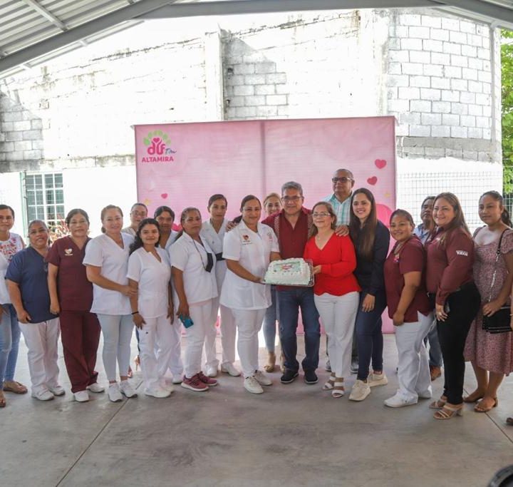 DIF Altamira y Gobierno Municipal celebran el día mundial de la enfermera