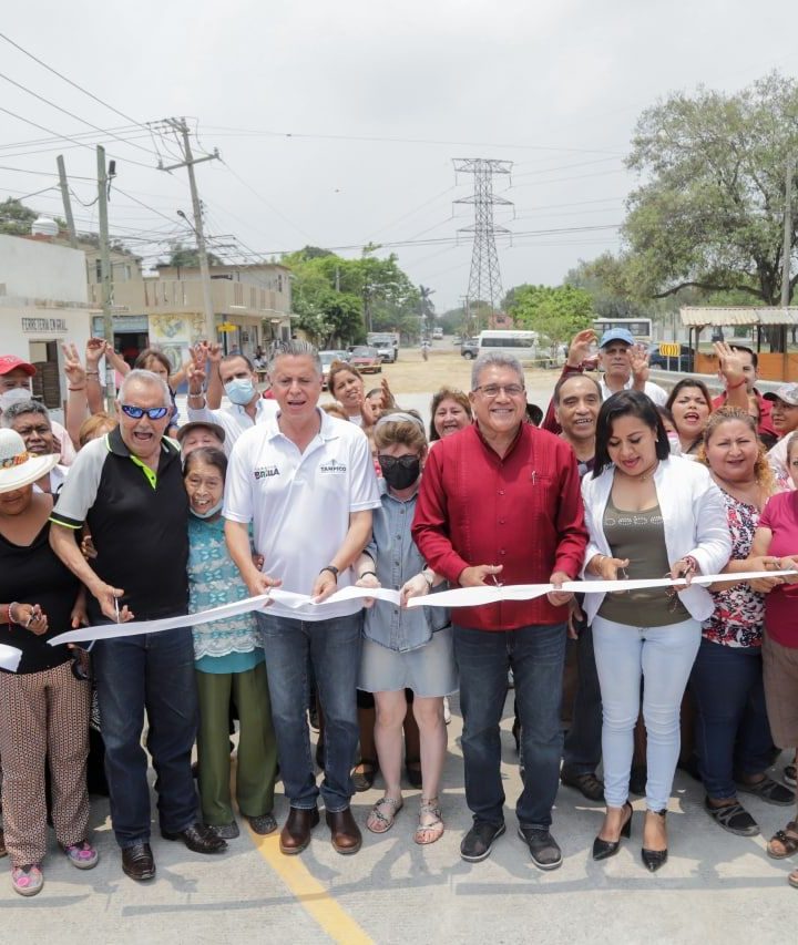 Inauguran puente vehicular que conecta con Altamira y Tampico