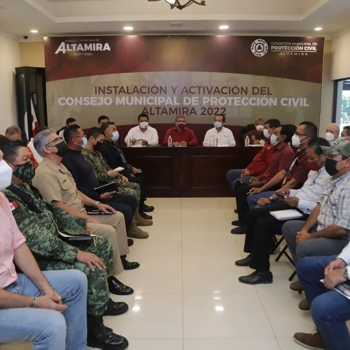 Instalan en Altamira el Consejo Municipal de Protección Civil