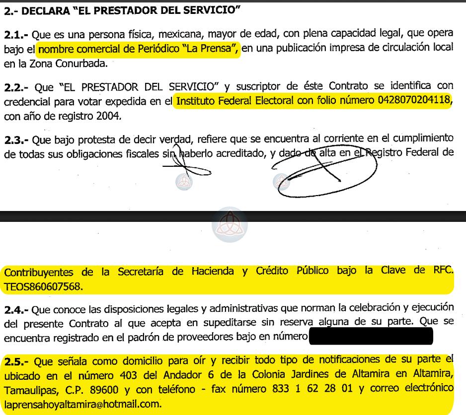 Utiliza prestanombres, y opera bajo la sombra, Lorenzo Martínez Rubio