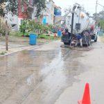 Brinda COMAPA Altamira mantenimiento a líneas de drenaje