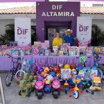 Donación ciudadana impulsa festejos infantiles en Altamira
