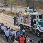 Gobierno de Ciudad Madero celebra a la niñez con caravana encabezada por Servicios Públicos y SUTSHA