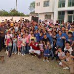 Félix Guillu celebra a los niños con mensaje político y social