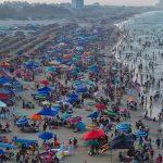 Exitoso fin de semana largo en Playa Miramar