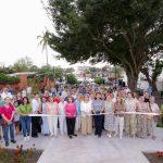 Reinaugura Mónica Villarreal Anaya la Plaza Fraile para fortalecer la convivencia familiar