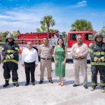 Fortalece Mónica Villarreal Equipamiento vehicular de Protección Civil y Bomberos