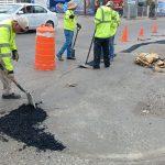 Gobierno de Mónica Villarreal intensifica trabajos de bacheo en vialidades estratégicas