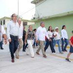 Inaugura Armando Martínez más obras de pavimentación en Altamira
