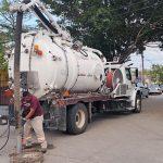 Desazolva COMAPA Altamira pozos de visita en colonias y fraccionamientos