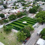 Consolida Tamaulipas el legado del Mundial Social con la entrega de canchas deportivas