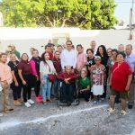 Erasmo González inicia histórica pavimentación en colonia Felipe Carrillo Puerto