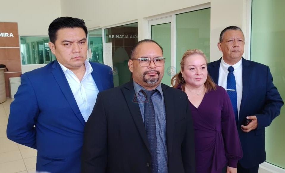 Abogados defensores de Danna Yanina; Omar Pérez Hernández, Marco Antonio Solis De León, Dunia Magali Ramírez Méndez y Miguel Ángel Pérez Román.