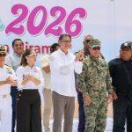 Erasmo González inicia Operativo Verano Seguro 2026 en Playa Miramar oficialmente