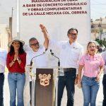 Erasmo González entrega pavimentaciones que fortalecen movilidad y servicios en Ciudad Madero