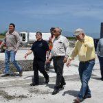 Supervisan avance de la Estación Cuarentenaria Estatal «La Gloria»