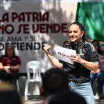 Desde Camargo llama Olga Sosa a defender la soberanía