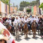 Olga Sosa participa en el 409 Aniversario de Jaumave