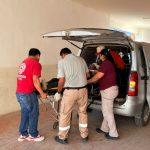 Motociclista sufre fuerte derrape en la carretera Mante-Ocampo; termina hospitalizado