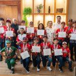 Reconoce Mónica Villarreal a campeones tampiqueños de béisbol