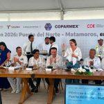 Impulsa Tamaulipas la competitividad logística con avances del Puerto del Norte en Matamoros