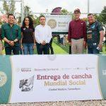 Ciudad Madero fortalece infraestructura deportiva con tres nuevas canchas de fútbol sintético comunitarias