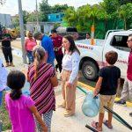 Coadyuva COMAPA Altamira con Gobierno Municipal en la entrega de agua purificada