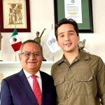 Reconoce Brandon Lara la labor de Eduardo Santillán al frente del TFJA
