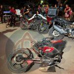 Motociclista termina en el hospital tras derrapar en El Mante
