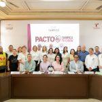Impulsa Mónica Villarreal Pacto Tampico Te Cuida con 20 asociaciones civiles