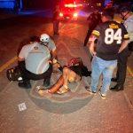 ¡Derrape lo manda al hospital!