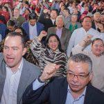 Blanca Narro respalda a Alfonso Cepeda durante su segundo informe legislativo