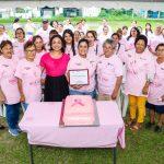 Blanca Narro impulsa prevención del cáncer de mama entre mujeres de Miramar