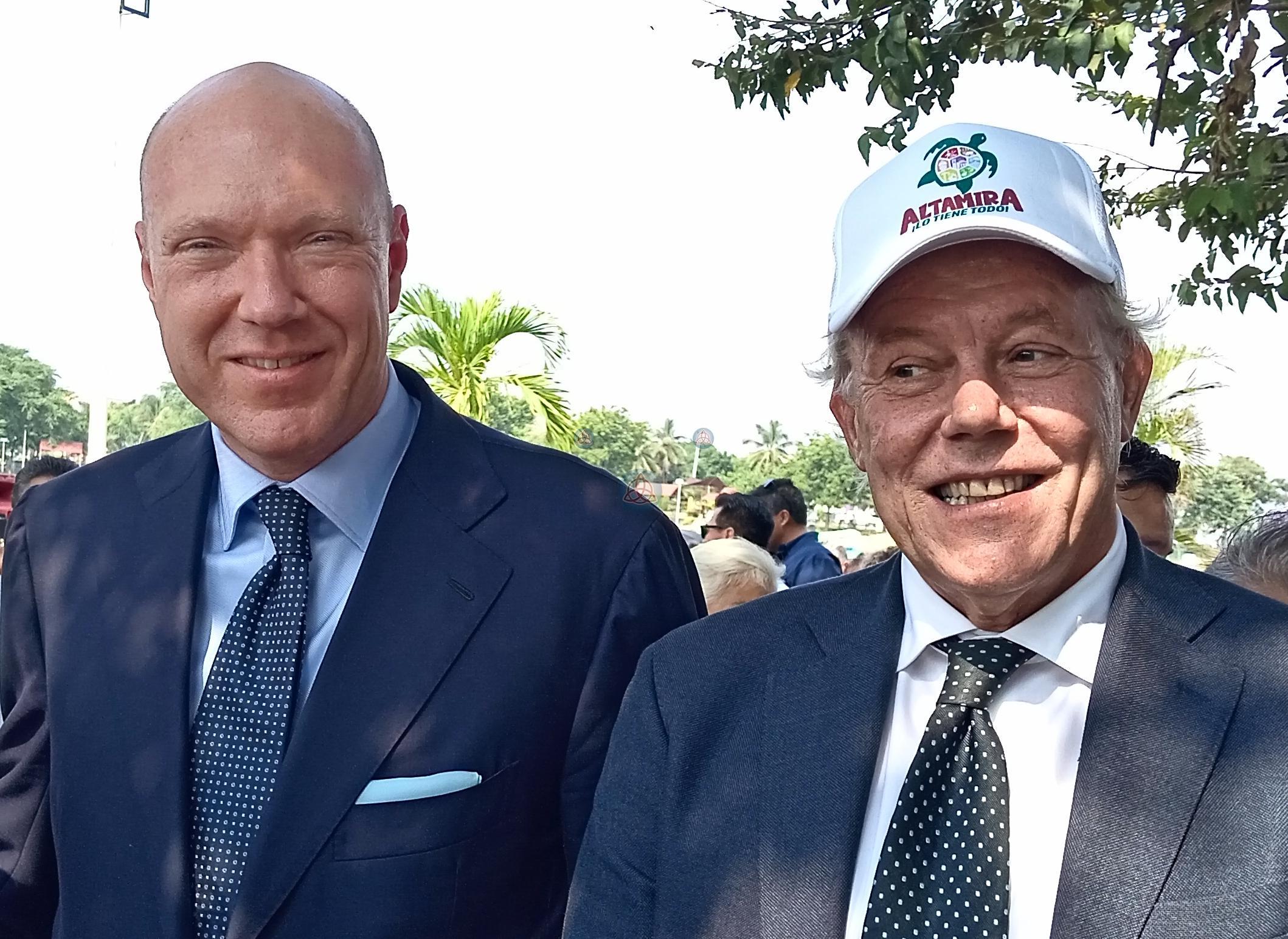 Sander Pielkenrood, director ejecutivo de Dutch Clean Tech y Jacob Alexander Pielkenrood, CEO.