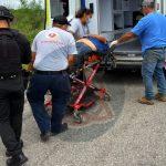 ¡Manguera de gas se revienta y lesiona a trabajador!
