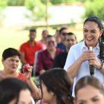 Encabeza Olga Sosa asamblea informativa con maestras y maestros de Gómez Farías