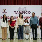 Mónica Villarreal , amplia cobertura de becas municipales; beneficia a 582 estudiantes